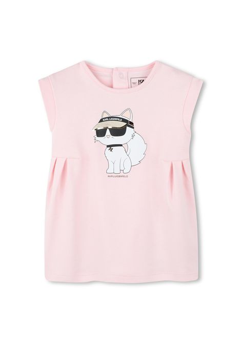 Abito con stampa KARL LAGERFELD KIDS | Z30510475